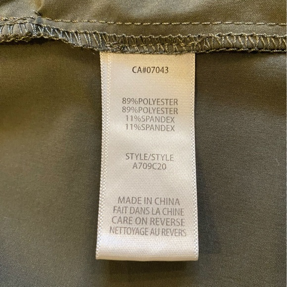 Open front jacket army green size large - Picture 9 of 12